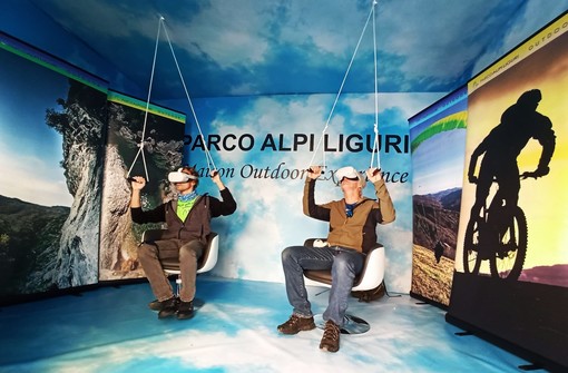 Il Parco delle Alpi Liguri a Olioliva con uno spazio istituzionale e un’esperienza in realtà virtuale per i visitatori