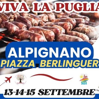 In Piazza Berlinguer ad Alpignano arriva &quot;Viva La Puglia&quot;