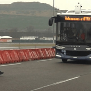 Innovazione, al Safety Park testato bus elettrico completamente automatizzato