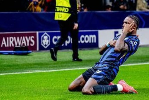 Inter-Feyenoord 2-1, gol di Thuram e Calhanoglu: nerazzurri contro Bayern ai quarti di Champions