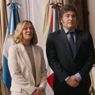 Meloni in Argentina, incontro con Milei: &quot;Insieme per Occidente, sovranità e libertà&quot;