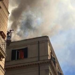 Palermo, incendio in casa ex sottosegretario Cardinale. La moglie: &quot;Abbiamo perso tutto&quot; - Video